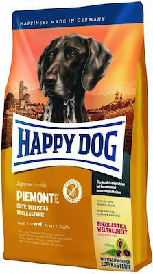 Happy Dog Piemonte 10kg Ξηρά Τροφή Σκύλων Μεσαίων & Μεγαλόσωμων Φυλών χωρίς Σιτηρά με Πάπια και Ψάρια