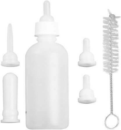 Pawise Kunststoff Flasche Wasser für Hund & Katze 60ml in Weiß Farbe