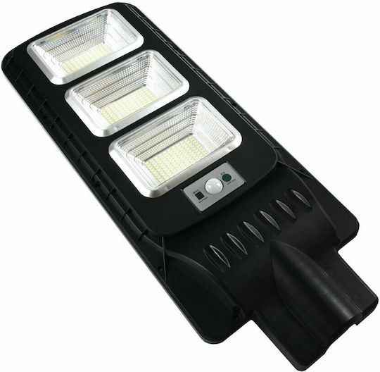 GDPLUS Ηλιακό Φωτιστικό Δρόμου 200W Ψυχρό Λευκό 6500K με Αισθητήρα Κίνησης και Τηλεχειριστήριο IP65 23x65x65εκ.