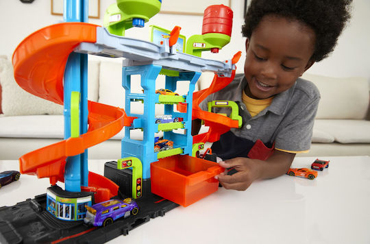 Hot Wheels Mega Chromokeravnon Car Wash Garage 1:64 for Ages 4+