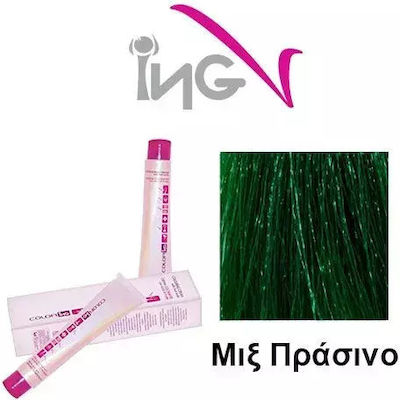 ING Colouring Cream With Fruit Acids Haarfarbe Mix Green 100ml