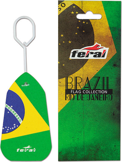 Feral Car Air Freshener Tab Pendand Flag Collection 6pcs