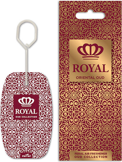 Feral Car Air Freshener Tab Pendand Royal Collection 6pcs