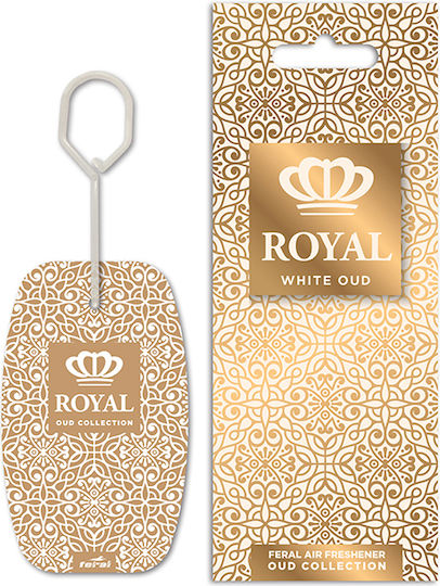 Feral Car Air Freshener Tab Pendand Royal Collection 6pcs