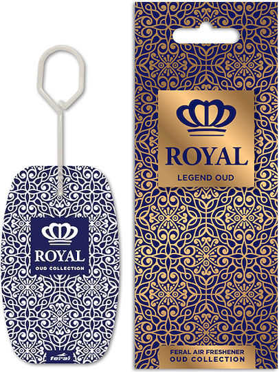 Feral Car Air Freshener Tab Pendand Royal Collection 6pcs