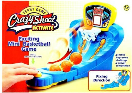 Perfectoys Flipper De Masă Baschet Crazy Shoot Pentru 3+ Ani