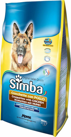 Simba Croquettes 20kg Dry Food for Adult Dogs with Chicken