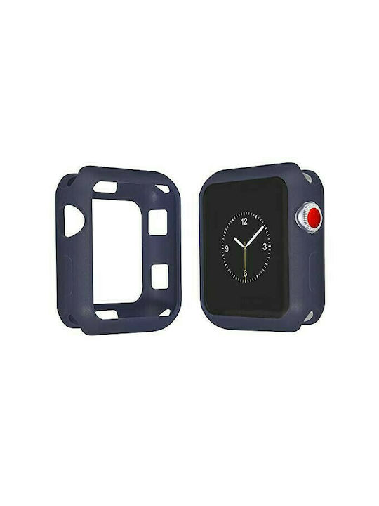 TPU Case Blue (Apple Watch 38mm/40mm) Силиконов Калъф в Син цвят за Apple Watch 38мм