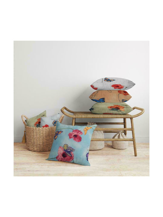 Fylliana Sofa Cushion Butterfly Aukra 45x45cm.