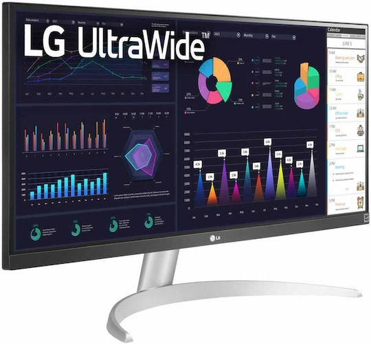 LG 29WQ600-W Ultrawide IPS Monitor 29 Zoll FHD 2560x1080 mit Reaktionszeit 5ms GTG Graue
