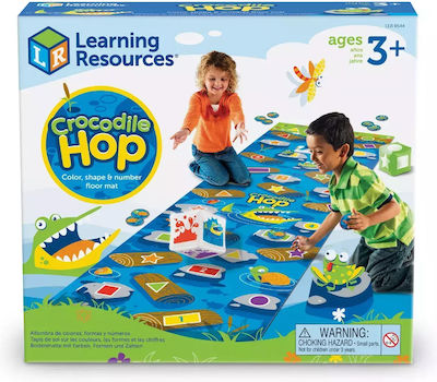 Learning Resources Crocodile Hop Joc Educațional Litere și numere pentru 3+ Ani