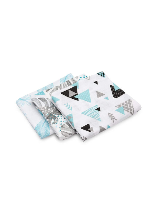 Sensillo Swaddle Blanket 70x80cm 3 Pieces