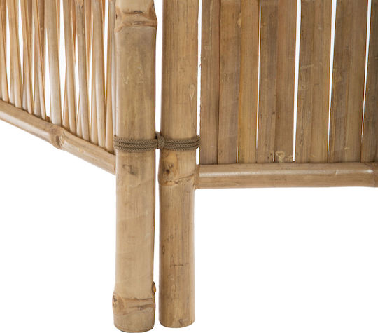 Atmosphera Bamboo Decorative Room Divider made of Bamboo with 3 Panels 135x170cm