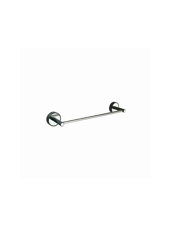 Karag Optimo-B Single Wall-Mounted Bathroom Rail Inox Silver