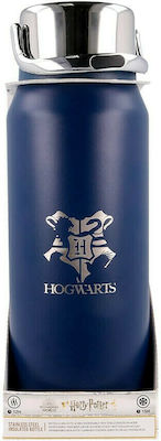 Stor Kids Aluminium Water Bottle Harry Potter Hogwarts Blue 505ml ST