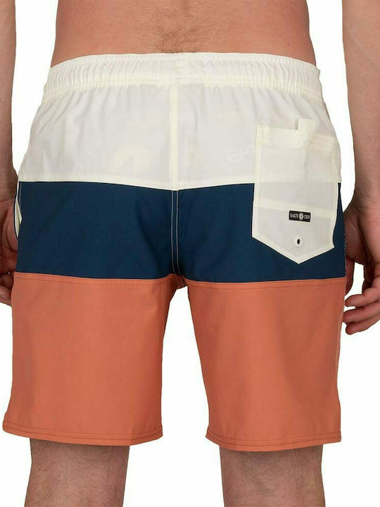 SALTY CREW BEACONS ELASTIC BOARDSHORT SUNBURN