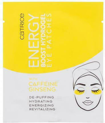 Catrice Cosmetics Energy Boost Hydrogel Gesichtsmaske für die Augen für Feuchtigkeitsspendend 1Stück