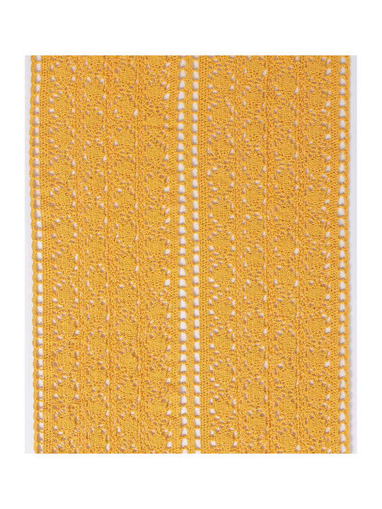 Silk Fashion Runner Cotton Knitted C210 Croque 32x160cm