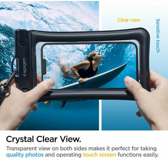 Spigen A610 Waterproof Case up to 6.8" Black AMP04527