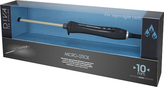 Diva Pro Styling Micro-Stick Ψαλίδι Μαλλιών για Μπούκλες 10mm 30W Pro306