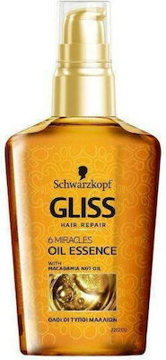 Schwarzkopf 6 Miracle Essences Λάδι Μαλλιών για Επανόρθωση 75ml