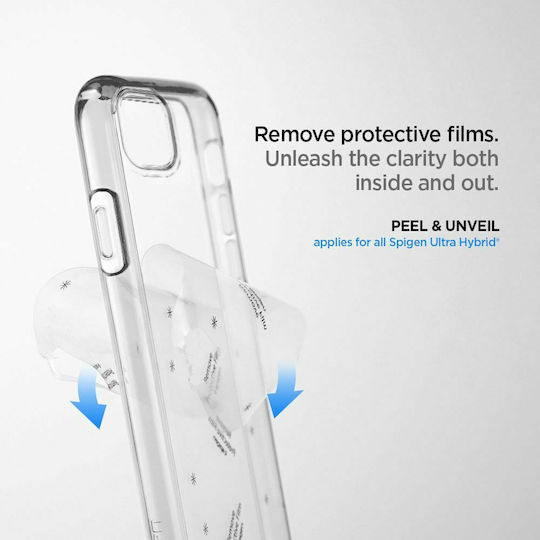 Spigen Ultra Hybrid Back Cover Πλαστικό 2mm Διάφανο / Sierra Blue (iPhone 13 Pro Max)