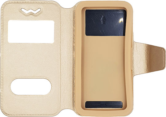 Universal S-View Калъф за книги до 3.8" Златист