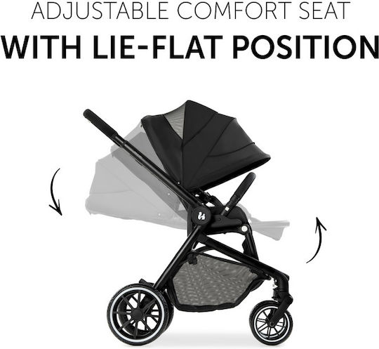 Hauck Move So Simply Set Verstellbar 2 in 1 Baby Kinderwagen Geeignet für Neugeborene Schwarz