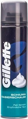 Gillette Classic Sensitive Αφρός Ξυρίσματος για Ευαίσθητες Επιδερμίδες 300ml