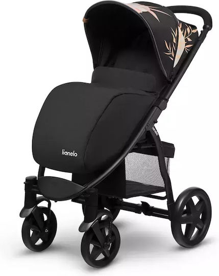 Lionelo Annet Plus Бебешка количка Черен 11.50кг
