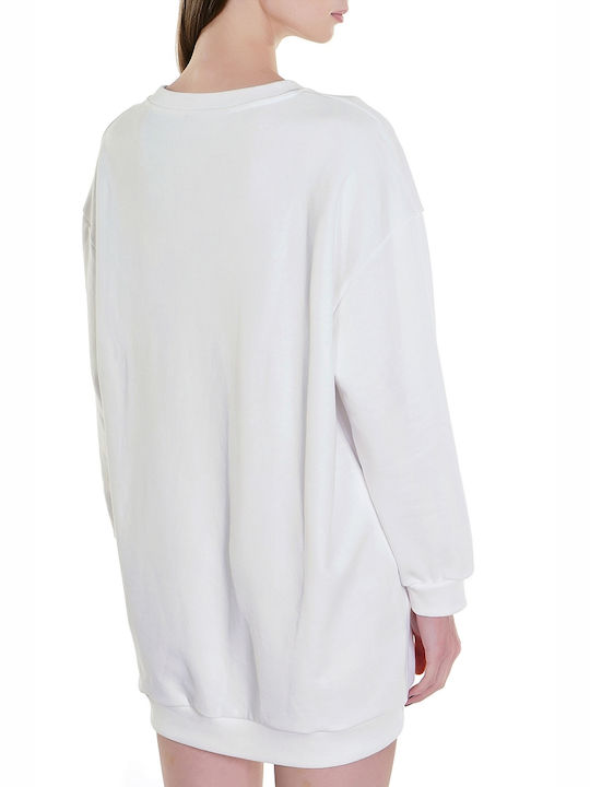 Kendall + Kylie Women's Long Sweatshirt White