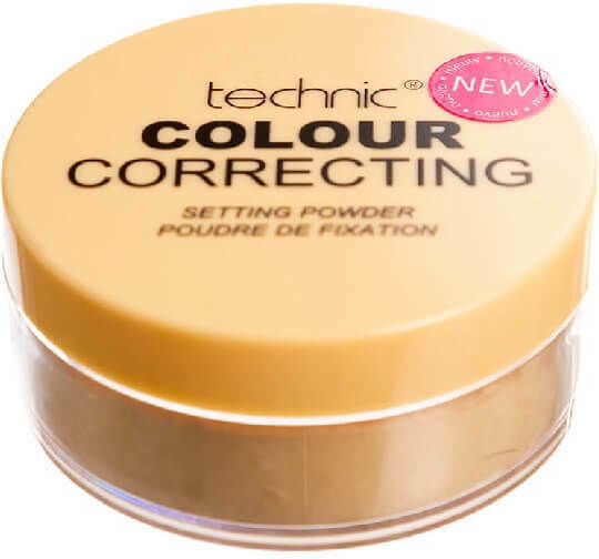 Technic Yellow Colour Correcting Loose Setting Powder 20gr