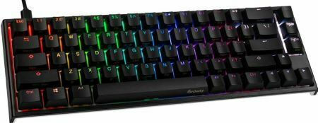 Ducky One 2 SF Gaming Μηχανικό Πληκτρολόγιο 65% με Cherry MX Black διακόπτες και RGB φωτισμό (Αγγλικό US)