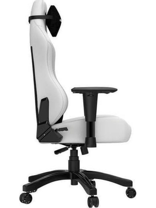 Anda Seat Phantom 3 Καρέκλα Gaming Δερματίνης με Ρυθμιζόμενα Μπράτσα Cloudy White