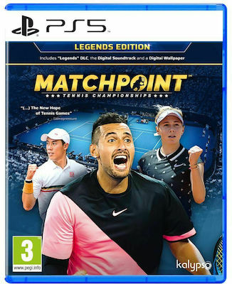 Matchpoint: Tennis Championships Legends Edition PS5 Game