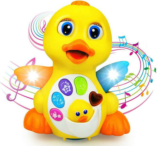 FreeOn Tierchen Dancing Duck mit Musik und Geräuschen für 12++ Monate
