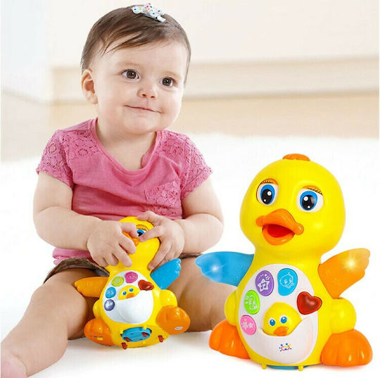FreeOn Tierchen Dancing Duck mit Musik und Geräuschen für 12++ Monate