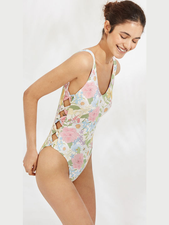 Floral One Piece Swimsuit
