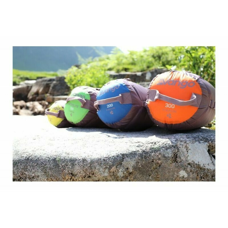 Vango Sleeping Bag Μονό Καλοκαιρινό Microlite 50 Blazing Yellow