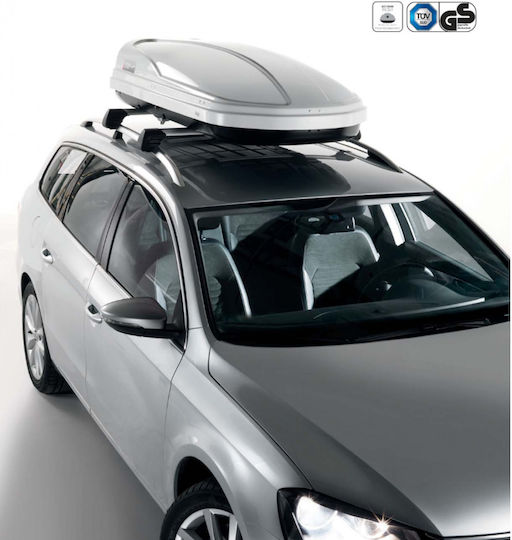 Modula Wego Car Roof Box with Double Opening and 500lt Capacity Λευκή Γυαλιστερή