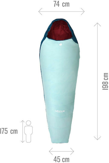 Lafuma Sleeping Bag Μονό Active 10 Turquoise