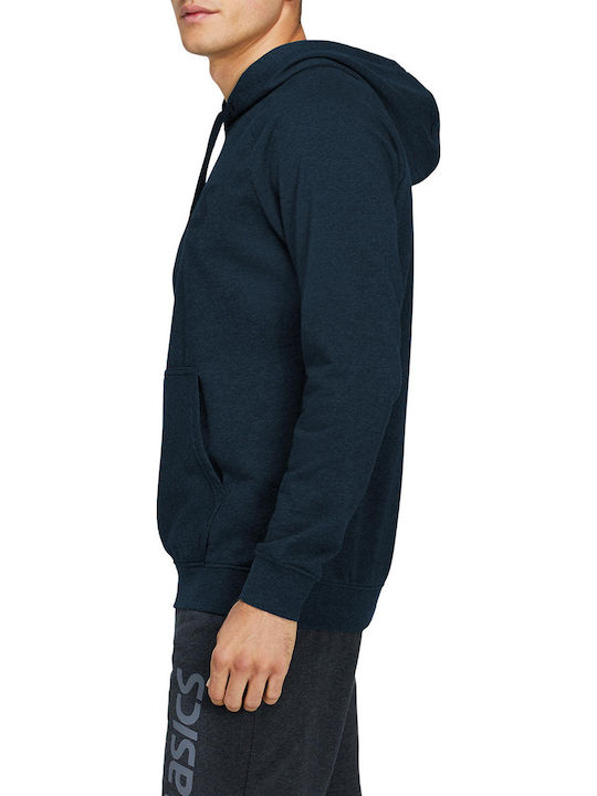 Φούτερ με Κουκούλα Navy Μπλε