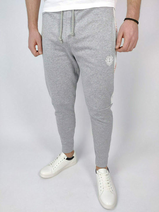 Mrt Martini Men's Sweatpants with Rubber Gray