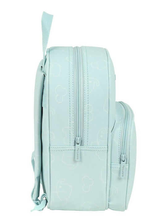 Safta Elephant School Bag Backpack Kindergarten in Light Blue color 10lt