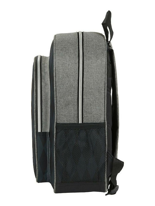 Harry Potter School Bag Trolley Elementary, Elementary Gray with Water Bottle Holder 12Liters