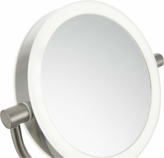 Sencor Makeup Mirror Tabletop with Light 18x36cm Silver