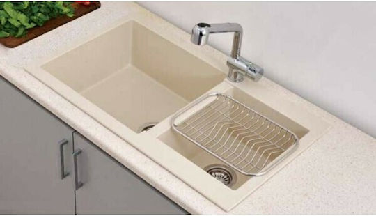 Crown Quadra Q-86 6786 Drop-In Μ86xΠ50cm Cappuccino Crown Quadra Q-86 6786 Drop-In Μ86xΠ50cm Cappuccino