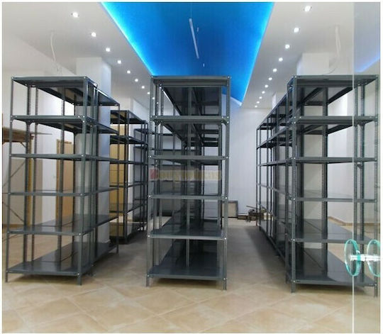 Δημητρουλάκος Ράφι Dexion Γκρι Μ72xΠ30εκ.
