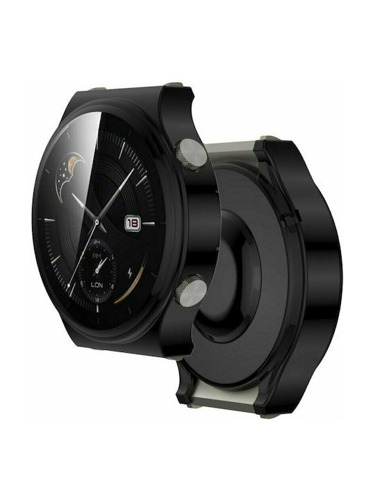 Tech-Protect Husă Plastică De Apărare Neagră Pentru Huawei Watch GT 2 Pro