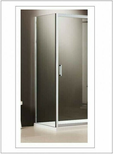 Axis Side Panel Σταθερό Πλαϊνό Ντουζιέρας 69-72x185cm Clean Glass